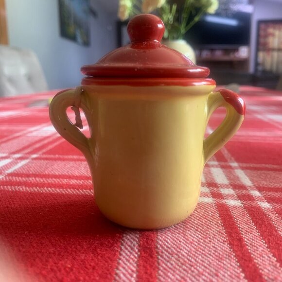 Little Terracotta Crock  (Chili Pepper, Oregano) - Picture 4 of 6